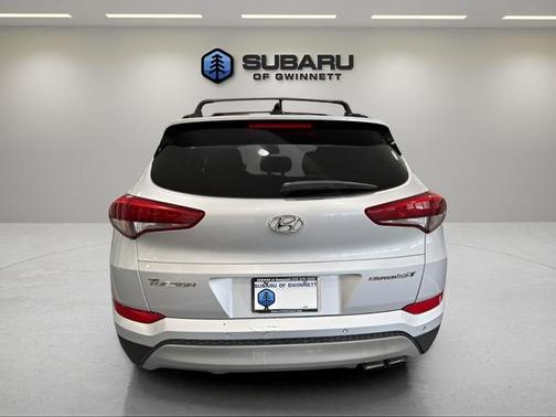 Molten Silver 2017 Hyundai TUCSON Limited