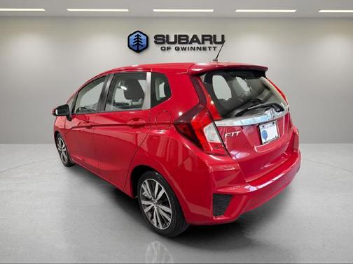 Red 2015 Honda Fit