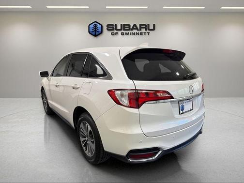 White Diamond Pearl 2018 Acura RDX Advance Package
