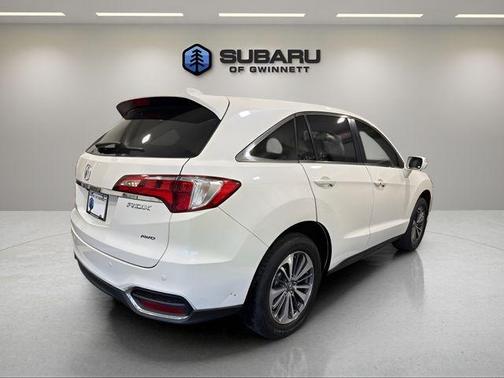 White Diamond Pearl 2018 Acura RDX Advance Package