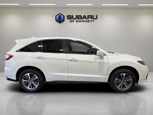 White Diamond Pearl 2018 Acura RDX Advance Package