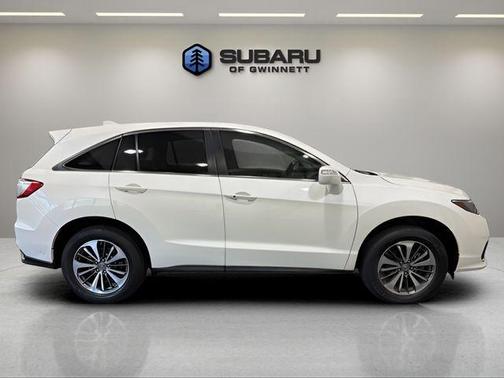 White Diamond Pearl 2018 Acura RDX Advance Package