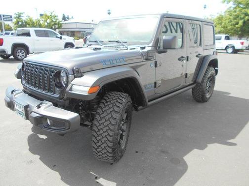 Granite Crystal Metallic Clearcoat 2025 Jeep Wrangler 4xe Willys