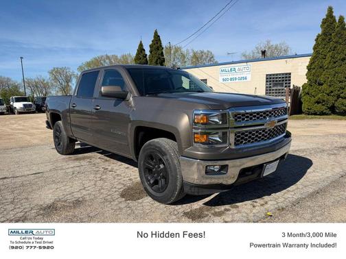 Brownstone Metallic 2015 Chevrolet Silverado 1500 1LT