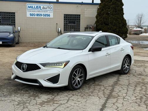 Platinum White Pearl 2019 Acura ILX Premium Package