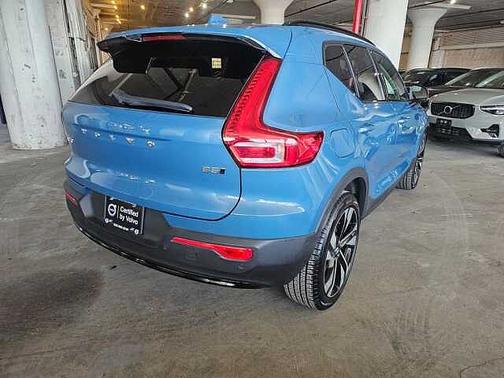 Fjord Blue 2023 Volvo XC40 Plus