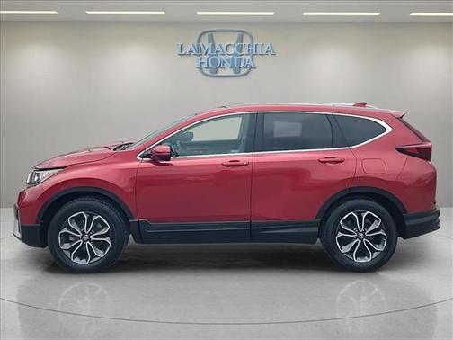 Radiant Red 2021 Honda CR-V AWD EX