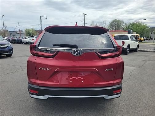 Radiant Red 2021 Honda CR-V AWD EX
