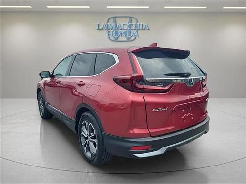 Radiant Red 2021 Honda CR-V AWD EX