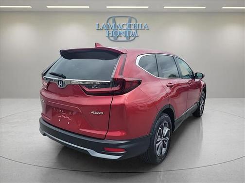 Radiant Red 2021 Honda CR-V AWD EX