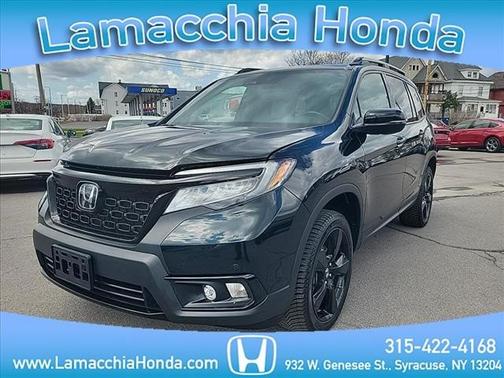 Black Forest Pearl 2019 Honda Passport Elite