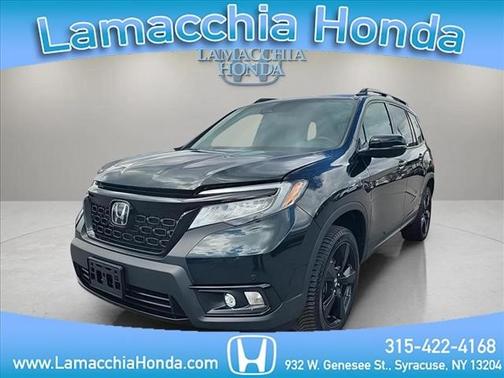 Black Forest Pearl 2019 Honda Passport Elite