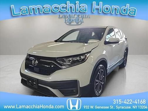 Platinum White Pearl 2022 Honda CR-V AWD EX-L