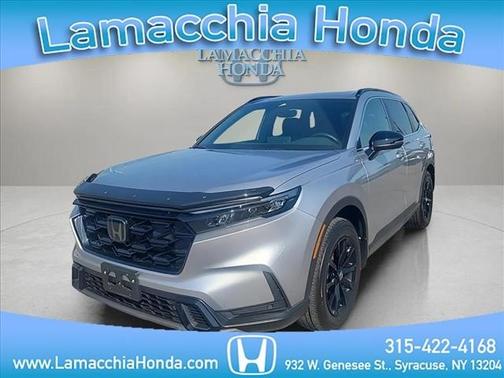 Lunar Silver 2024 Honda CR-V Hybrid Sport AWD