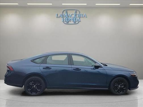 Canyon River Blue 2025 Honda Accord SE