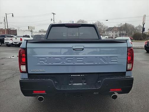 Sonic Gray Pearl 2025 Honda Ridgeline Black