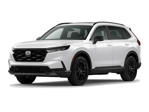 Platinum White Pearl 2026 Honda CR-V Hybrid Sport AWD