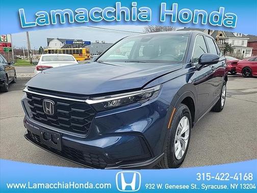 Canyon River Blue 2024 Honda CR-V LX AWD