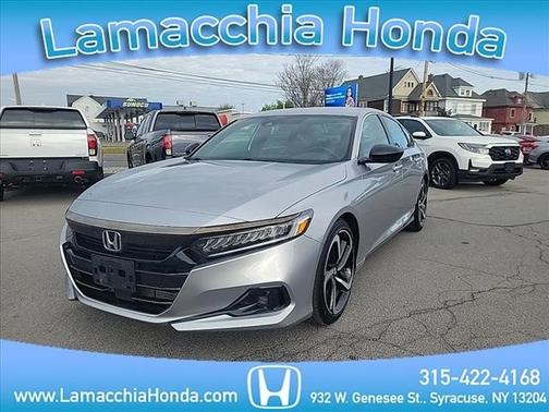 Lunar Silver 2022 Honda Accord Sport 1.5T