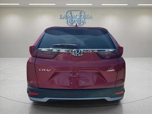 Radiant Red 2021 Honda CR-V AWD EX