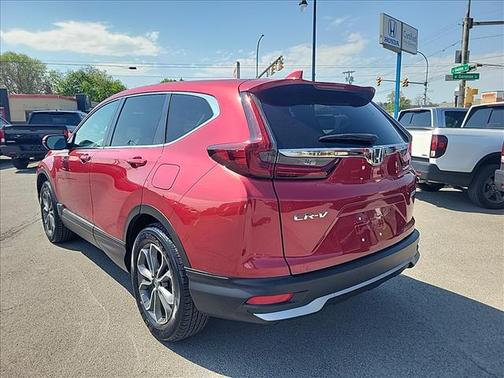Radiant Red 2021 Honda CR-V AWD EX