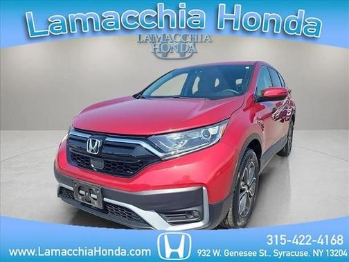 Radiant Red 2021 Honda CR-V AWD EX