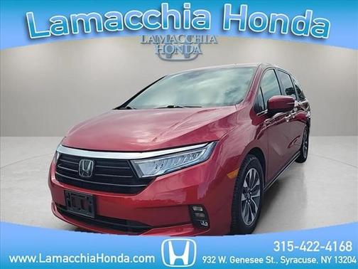 Radiant Red Metallic II 2022 Honda Odyssey EX-L