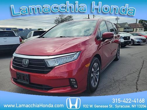 Radiant Red Metallic II 2022 Honda Odyssey EX-L
