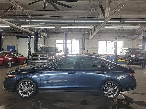 Canyon River Blue 2024 Honda Accord EX