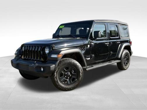 Black Clearcoat 2021 Jeep Wrangler Unlimited Sport