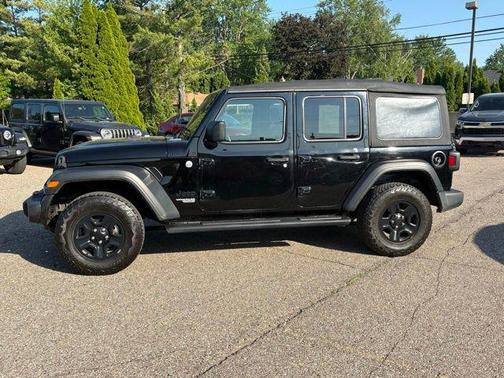 Black Clearcoat 2021 Jeep Wrangler Unlimited Sport