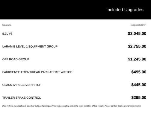 Bright White Clearcoat 2023 RAM 1500 Laramie