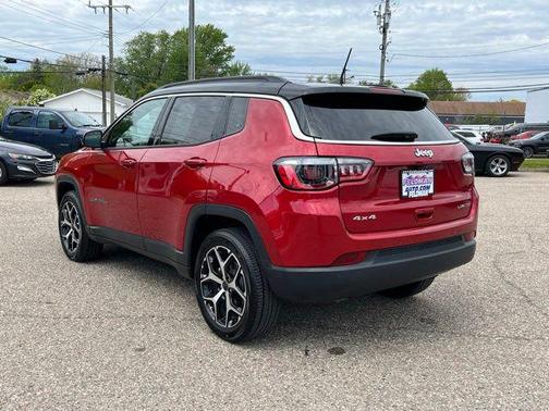 Red Hot Pearlcoat 2025 Jeep Compass Limited