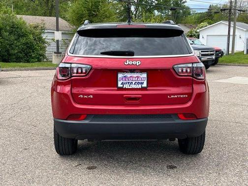 Red Hot Pearlcoat 2025 Jeep Compass Limited