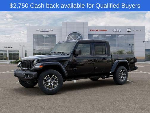 Black Clearcoat 2026 Jeep Gladiator Sport S