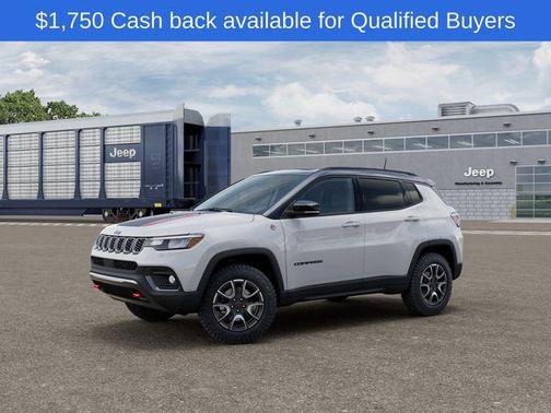 Bright White Clearcoat 2026 Jeep Compass Trailhawk
