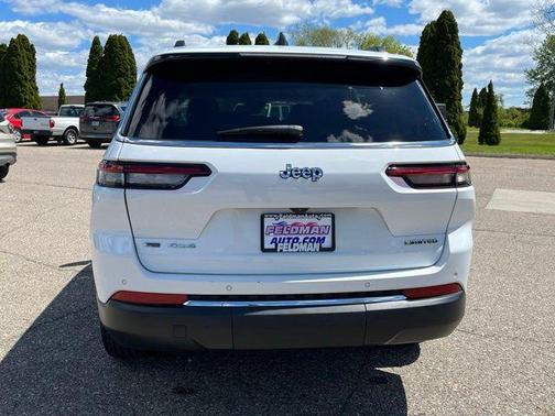 Bright White Clearcoat 2022 Jeep Grand Cherokee L Limited