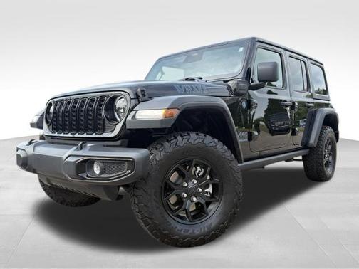Black Clearcoat 2025 Jeep Wrangler 4xe Willys