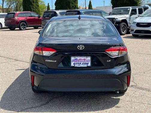 Midnight Black Metallic 2026 Toyota Corolla LE