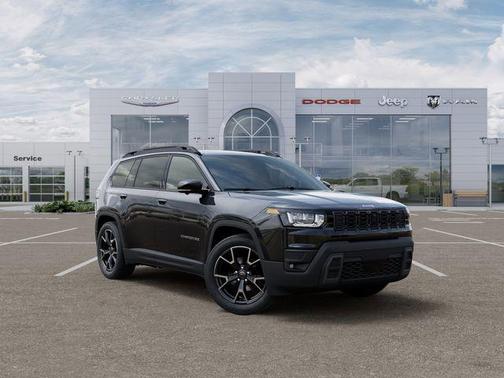 Diamond Black Crystal Pearlcoat 2026 Jeep Cherokee Overland