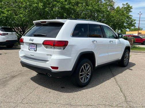 Bright White Clearcoat 2022 Jeep Grand Cherokee Limited