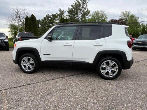 Alpine White Clearcoat 2023 Jeep Renegade Limited