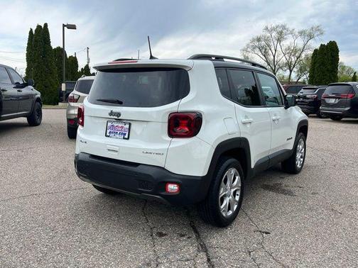 Alpine White Clearcoat 2023 Jeep Renegade Limited