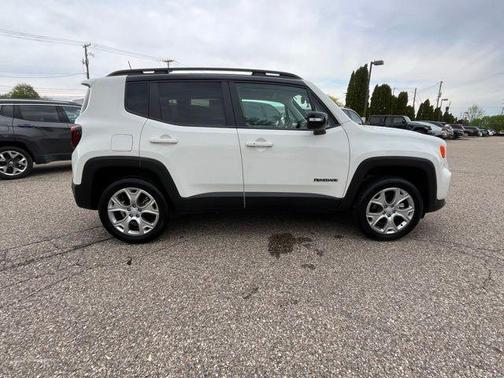 Alpine White Clearcoat 2023 Jeep Renegade Limited