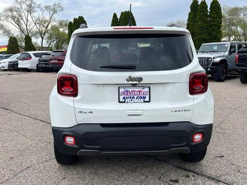 Alpine White Clearcoat 2023 Jeep Renegade Limited