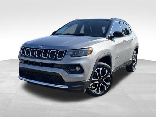 Billet Silver Metallic Clearcoat 2023 Jeep Compass Limited