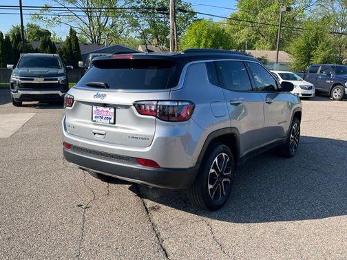 Billet Silver Metallic Clearcoat 2023 Jeep Compass Limited