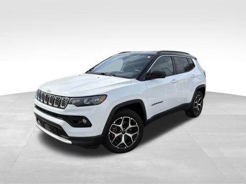 Bright White Clearcoat 2025 Jeep Compass Limited