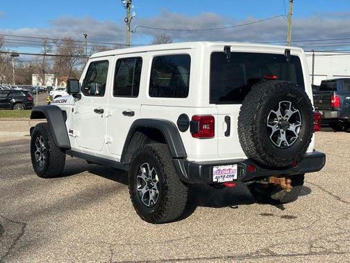 Bright White Clearcoat 2021 Jeep Wrangler Unlimited Rubicon