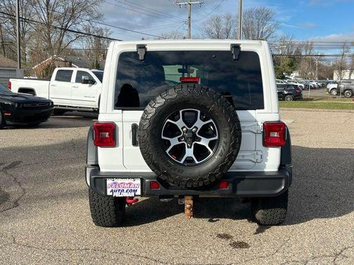 Bright White Clearcoat 2021 Jeep Wrangler Unlimited Rubicon